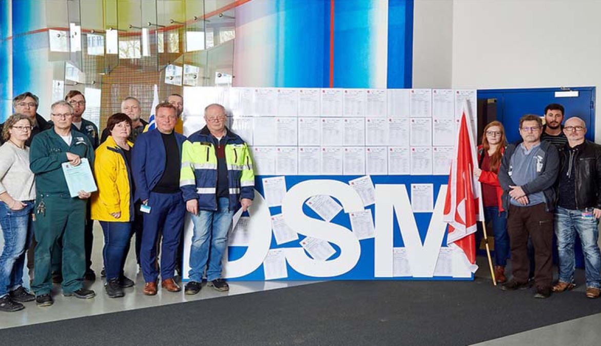 Petitionsübergabe bei DSM
