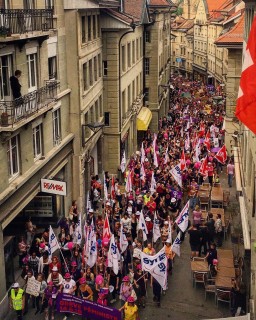 Frauenstreik Fribourg