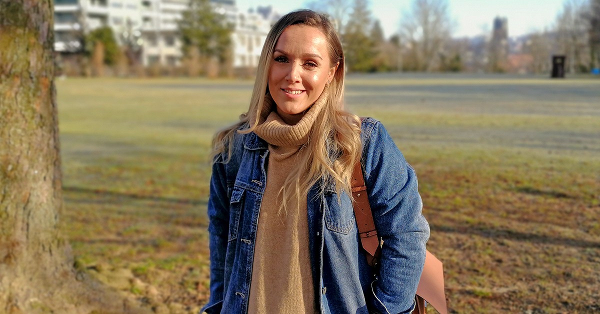 Egzona, Syna-Mitglied im Detailhandel
