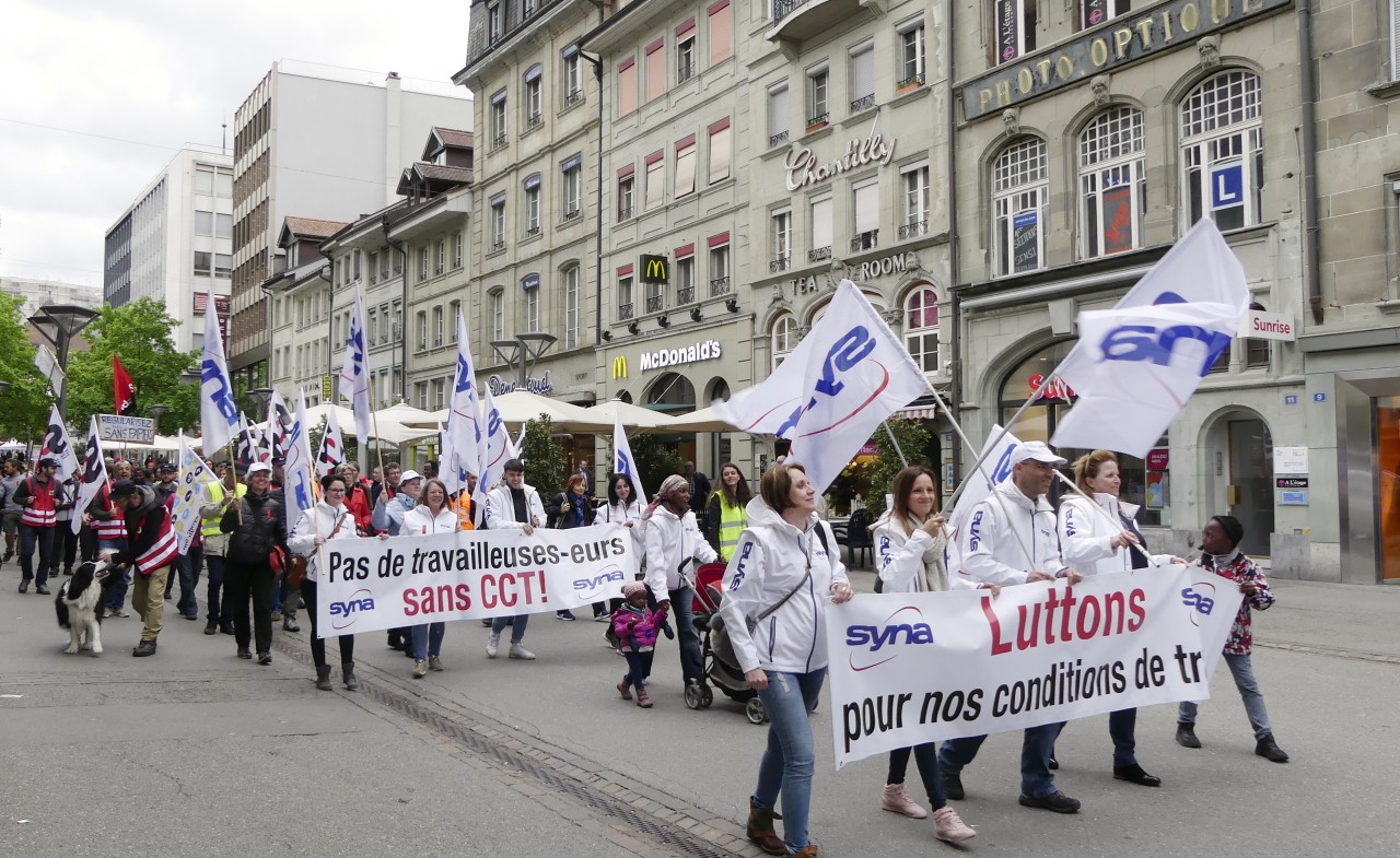 Syna: 1er mai à Fribourg
