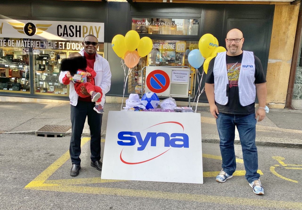 Syna a participé à la fête d’automne à Nyon