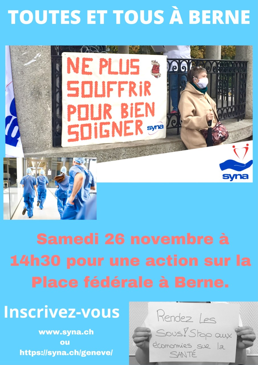 Action santé à Berne 