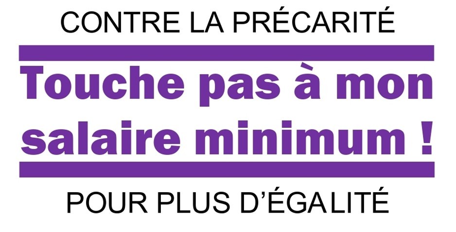 Non à la précarité