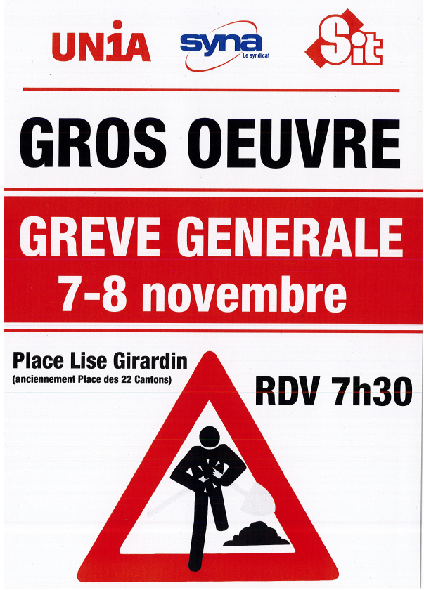 Grève des 7 et 8 novembre 2022