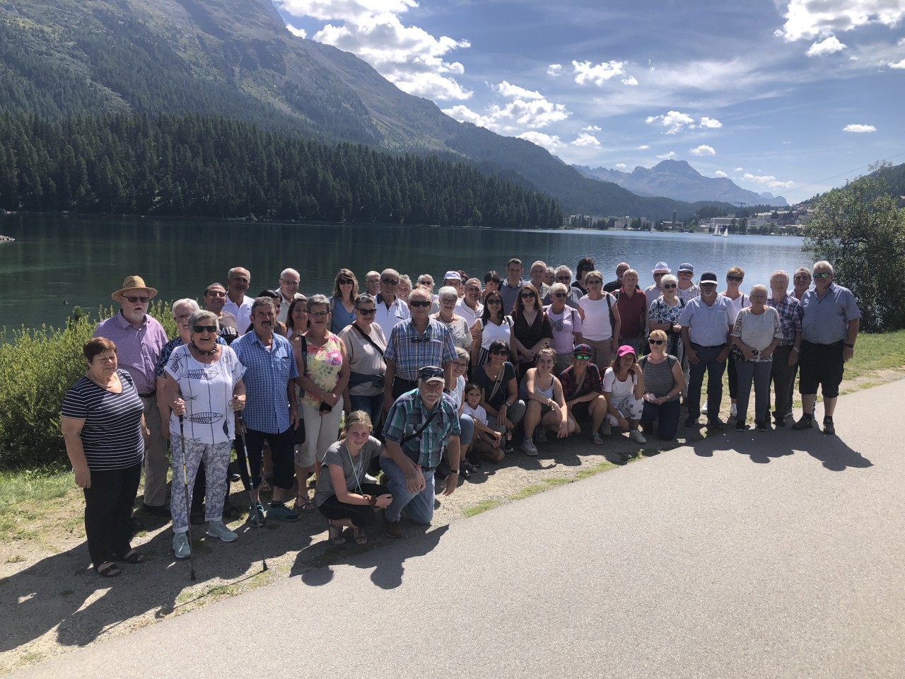 Eine sonnige Tour ins Engadin