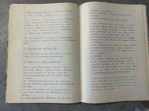 Ein wertvolles Zeitdokument für unser Archiv