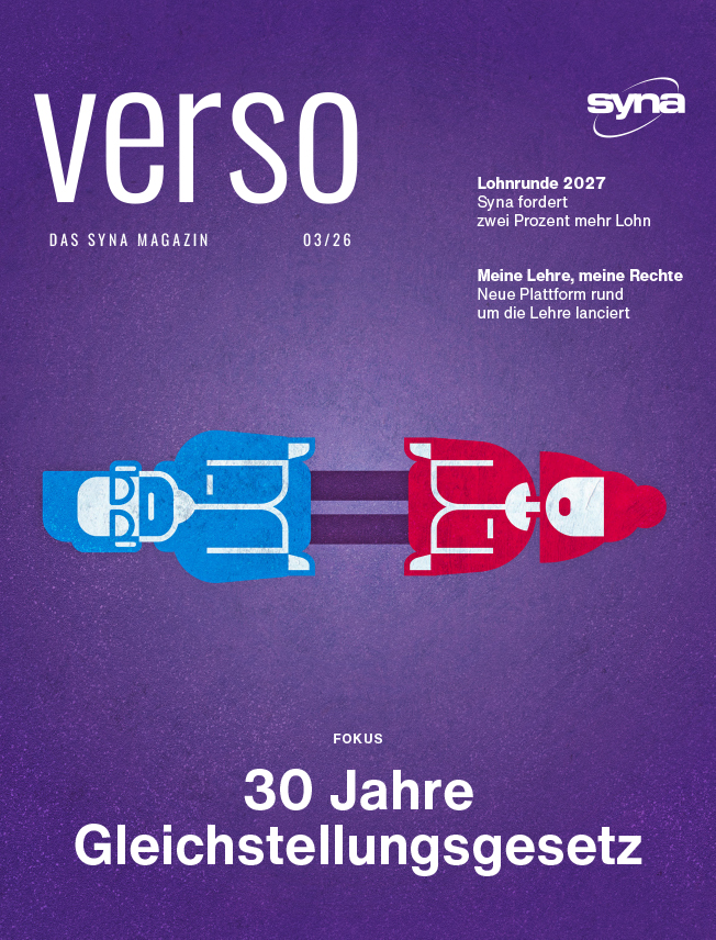 Verso - das Syna Magazin Nr. 3