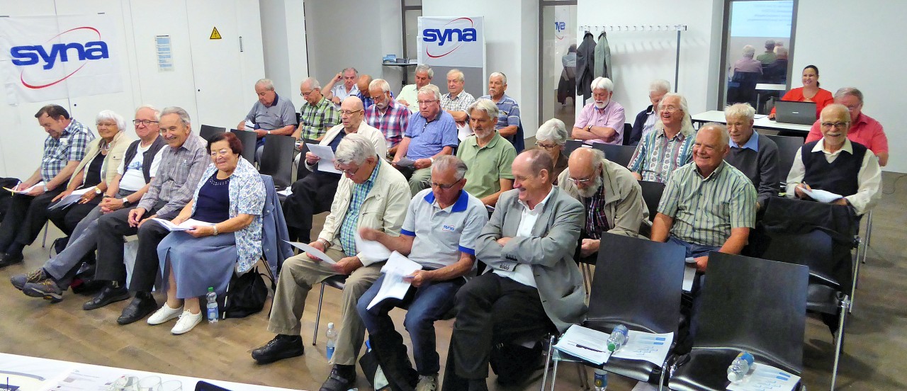 Die beruflichen Kompetenzen sowie die ausserberuflichen Erfahrungen der pensionierten Mitglieder sind für Syna wertvolle Ressourcen