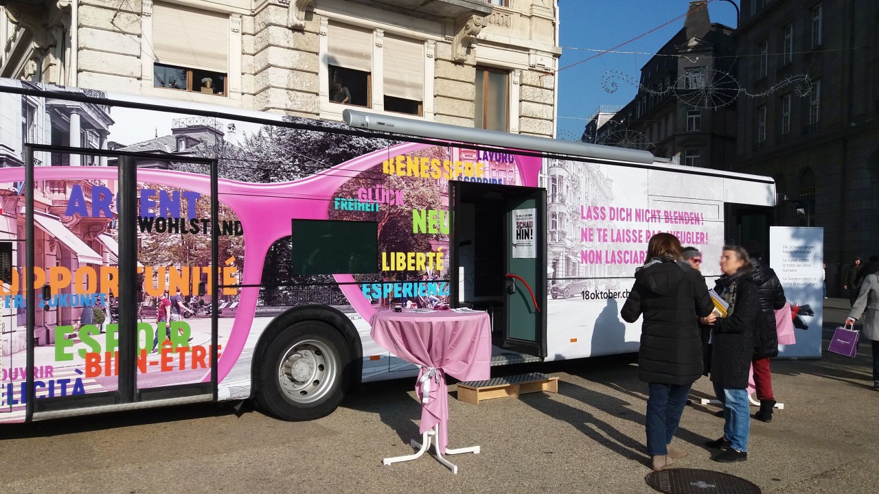 Tratta di esseri umani anche in Svizzera?!