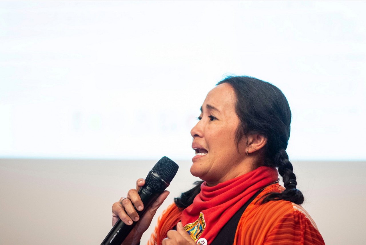 Dibeth Quintana, syndicaliste de Colombie