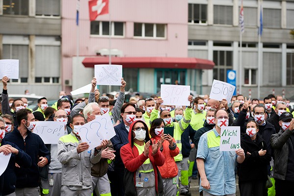 Maintien de 140 emplois, grâce à la détermination du personnel de GE
