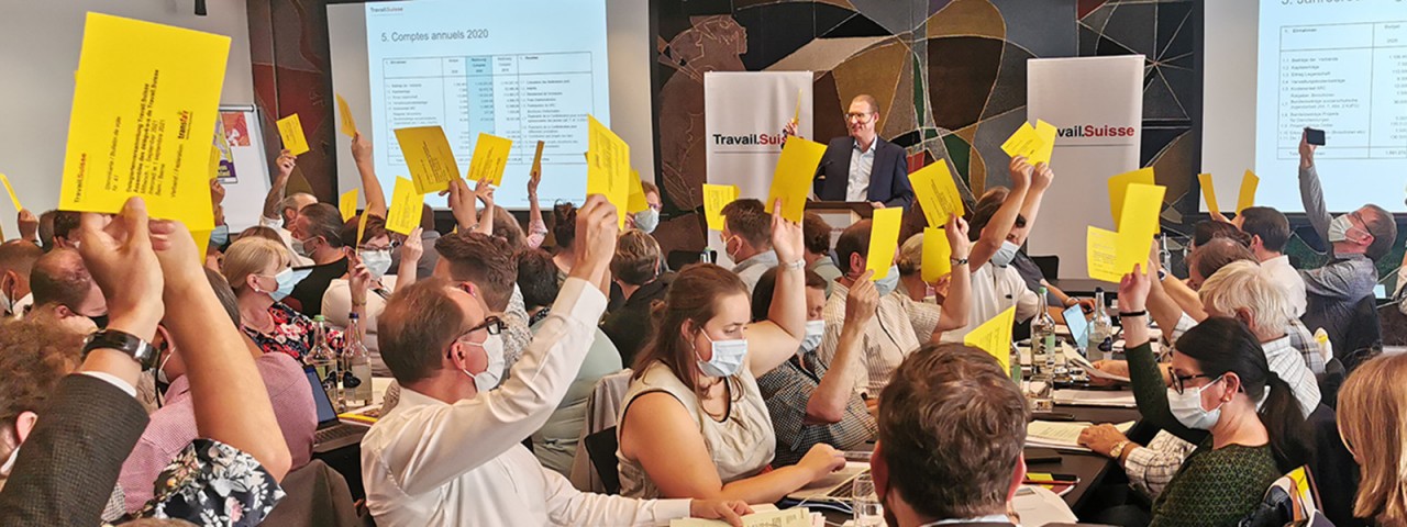 Delegierte von Travail.Suisse fordern sozialen Umbruch für die Zeit nach Corona