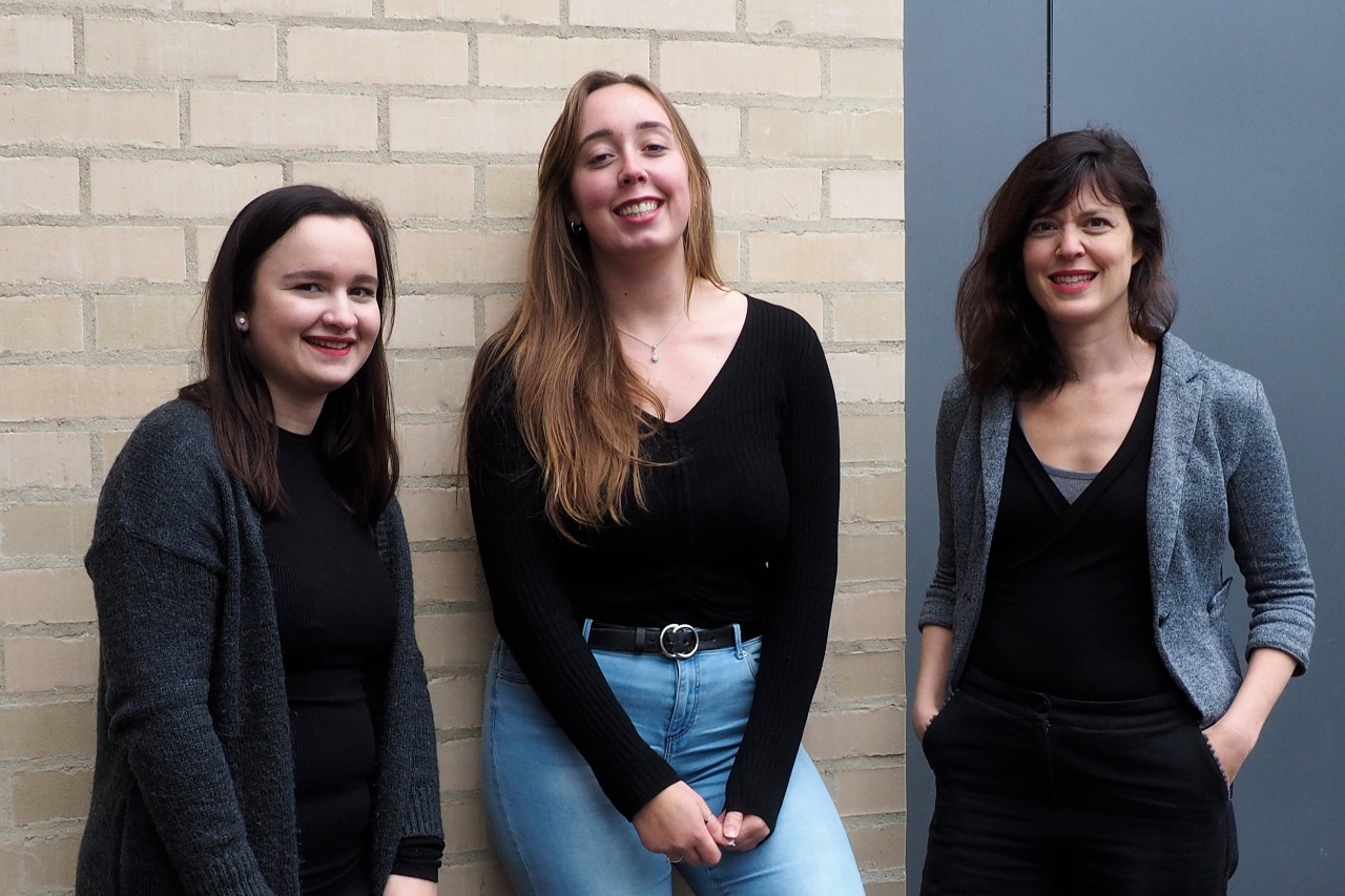 Das ARC-Team (von links): Natacha Huguelet, Analena Kettner, Daphna Paz 