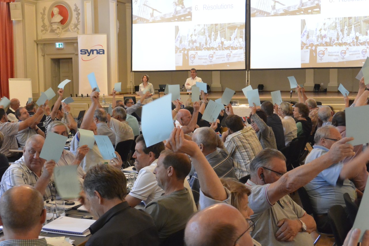 Ankündigung: Syna-Delegiertenversammlung
