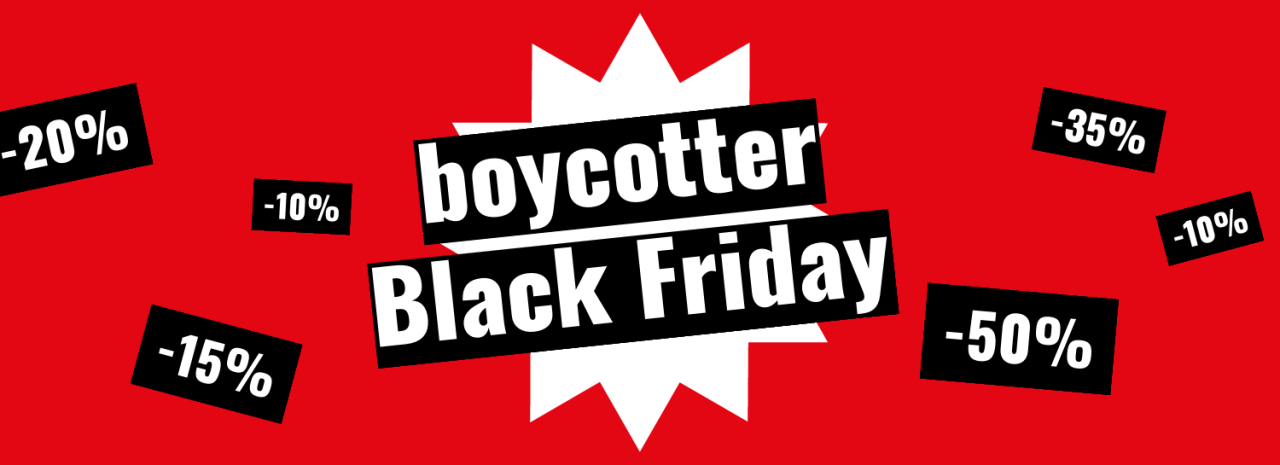 Black Friday = black working conditions