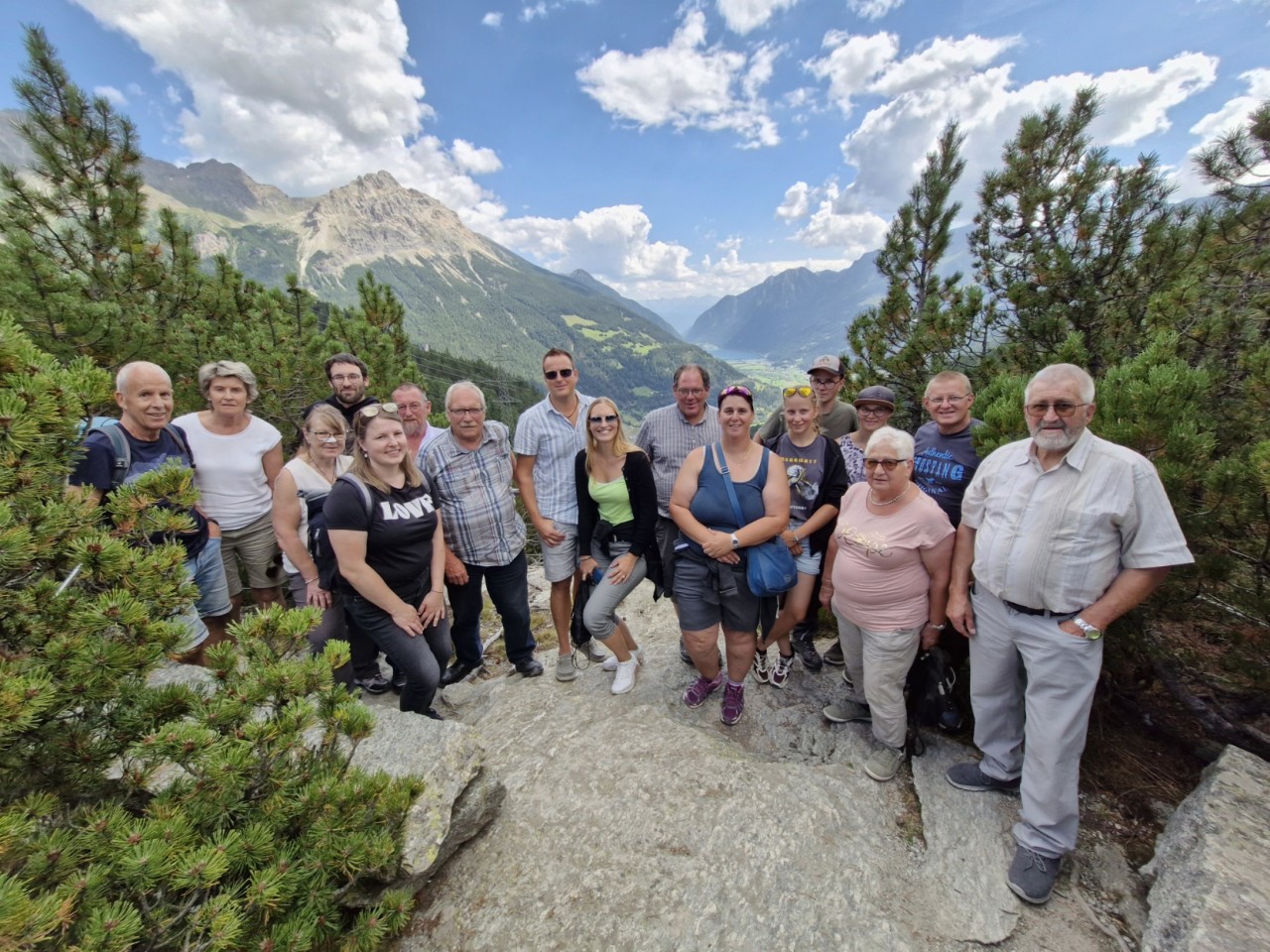 Gletschergarten-Gruppe