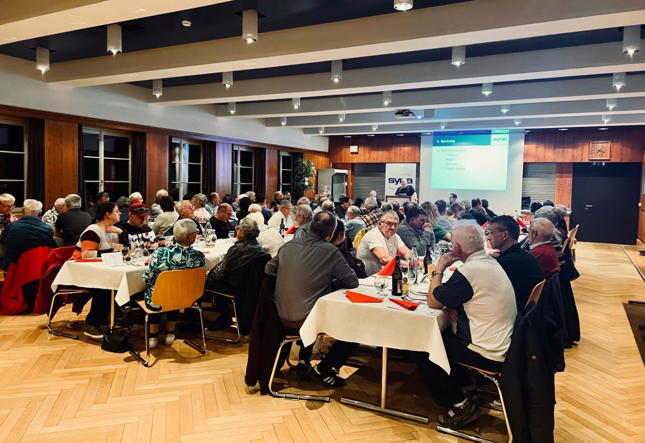 Hauptversammlung Syna Sektion St. Gallen-Appenzell