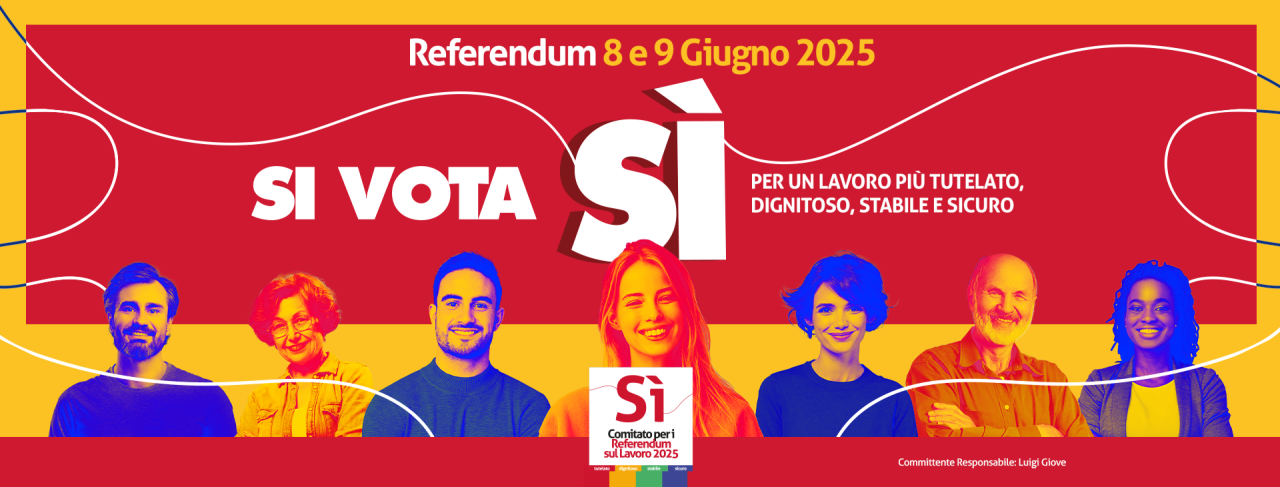 Für das JA zu Volksabstimmungen in Italien