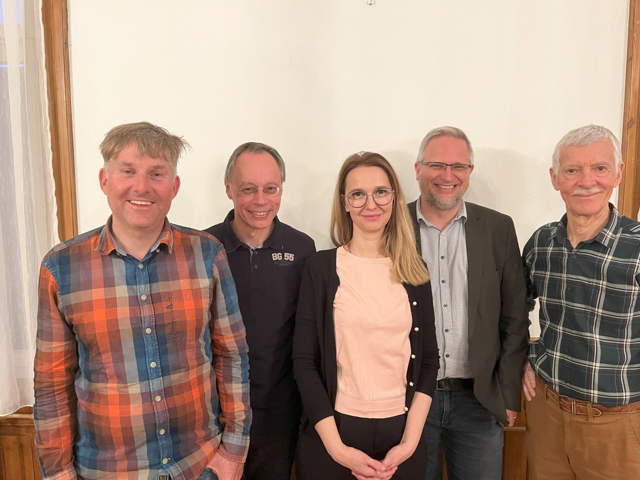 Der Vorstand des Christlich-Sozialen-Kartells:Urs Perler, Mario Amacker, Suzana Limanoski, Jens Rogge José Balmer (v.l.). Fehlend: Kassier Raphael Waeber.