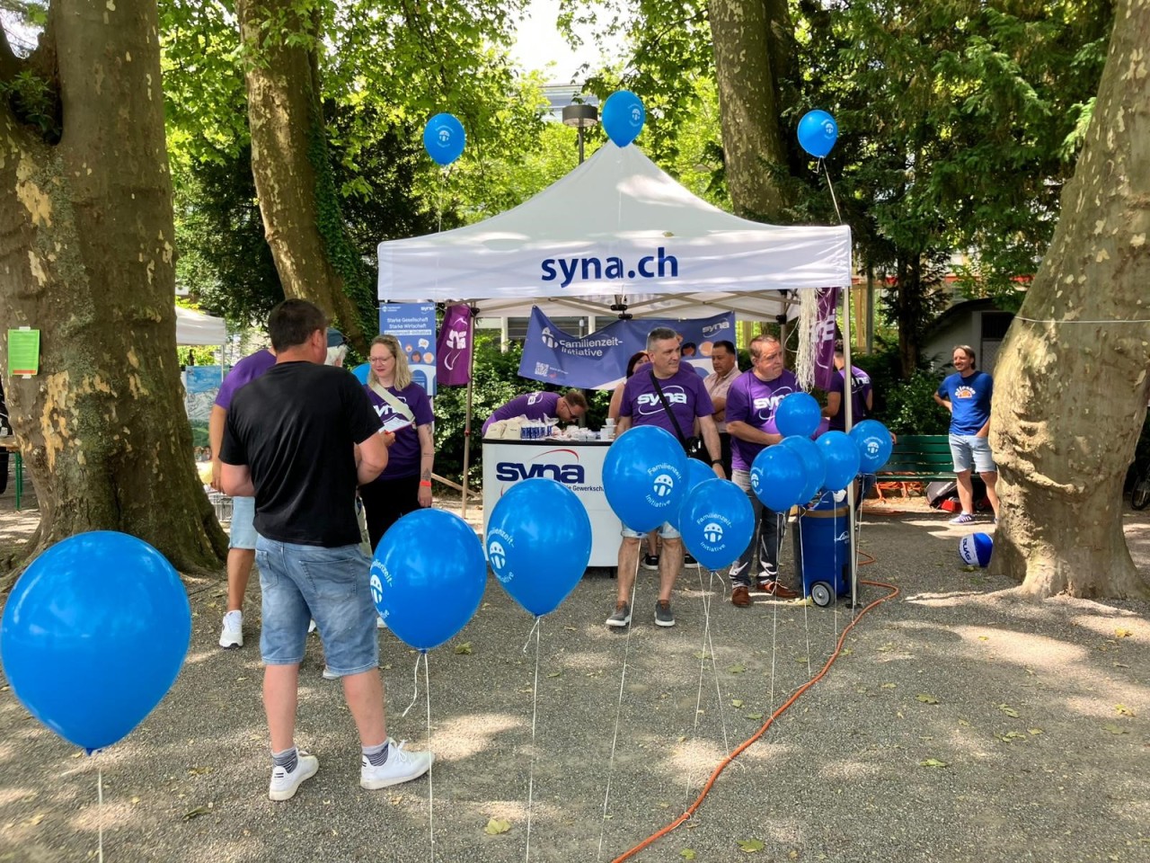 Syna Zentralschweiz am Frauenstreik