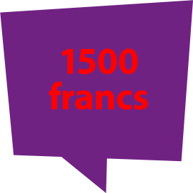 1500 francs