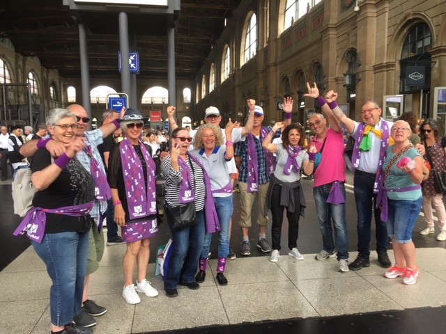 Syna ROZ am Frauenstreik