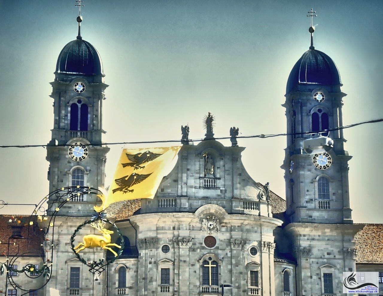 Kein Zweifel: man war in Einsiedeln