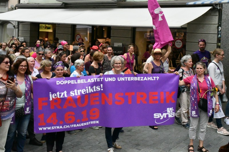 Syna Frauen verschafften sich Gehör