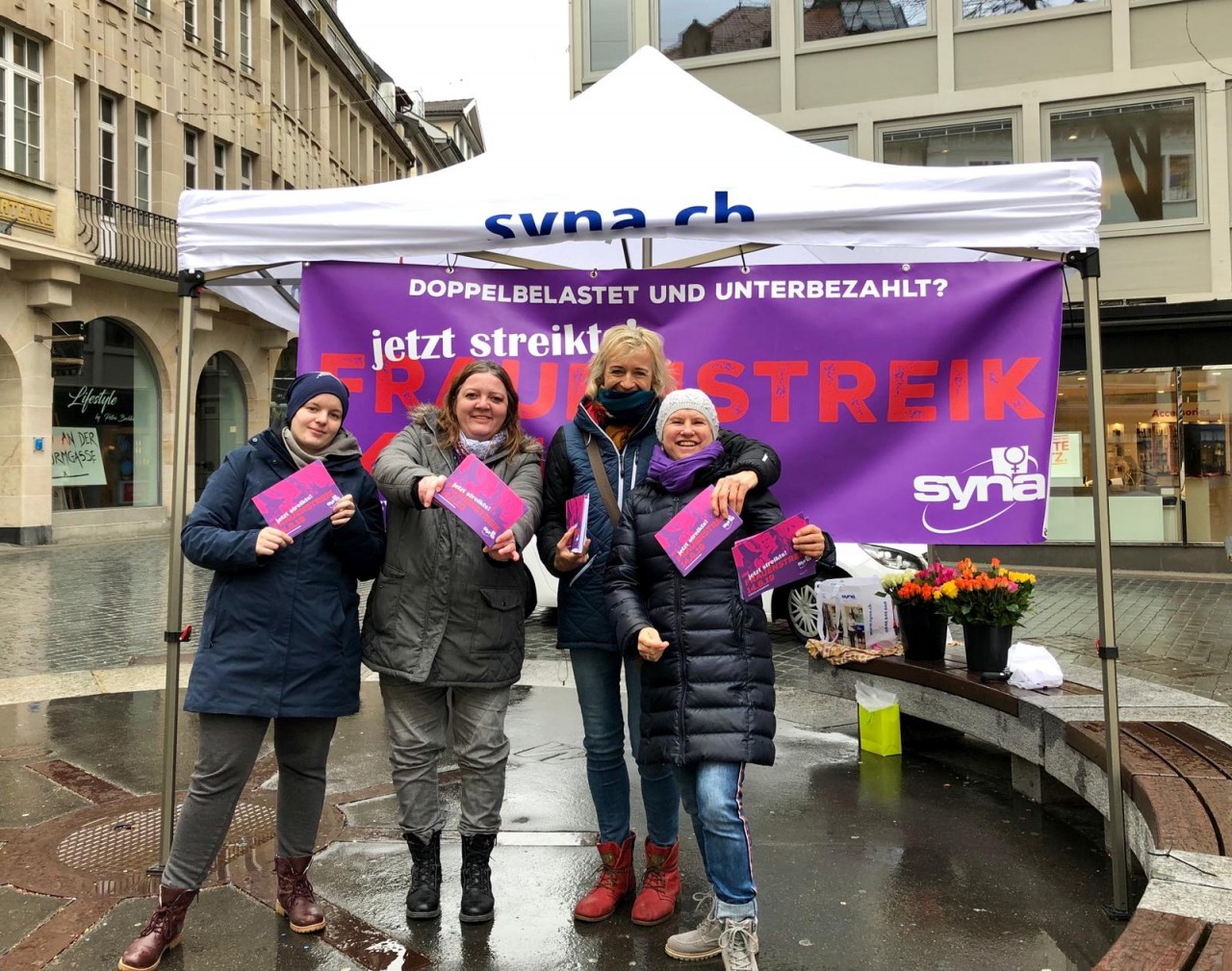 Mobilisation Frauenstreik 2019 St. Gallen