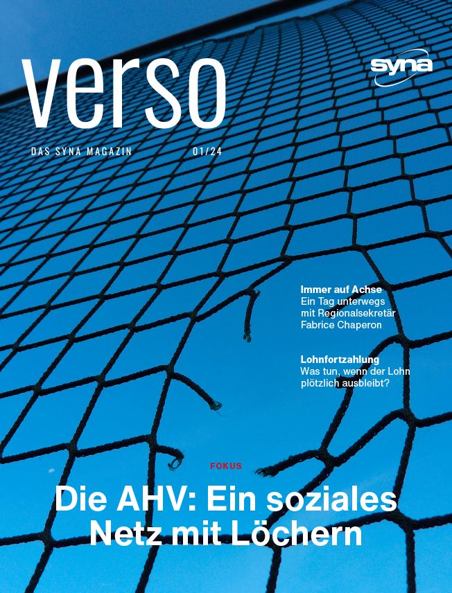 Verso - das Syna Magazin No. 1, Februar 2024
